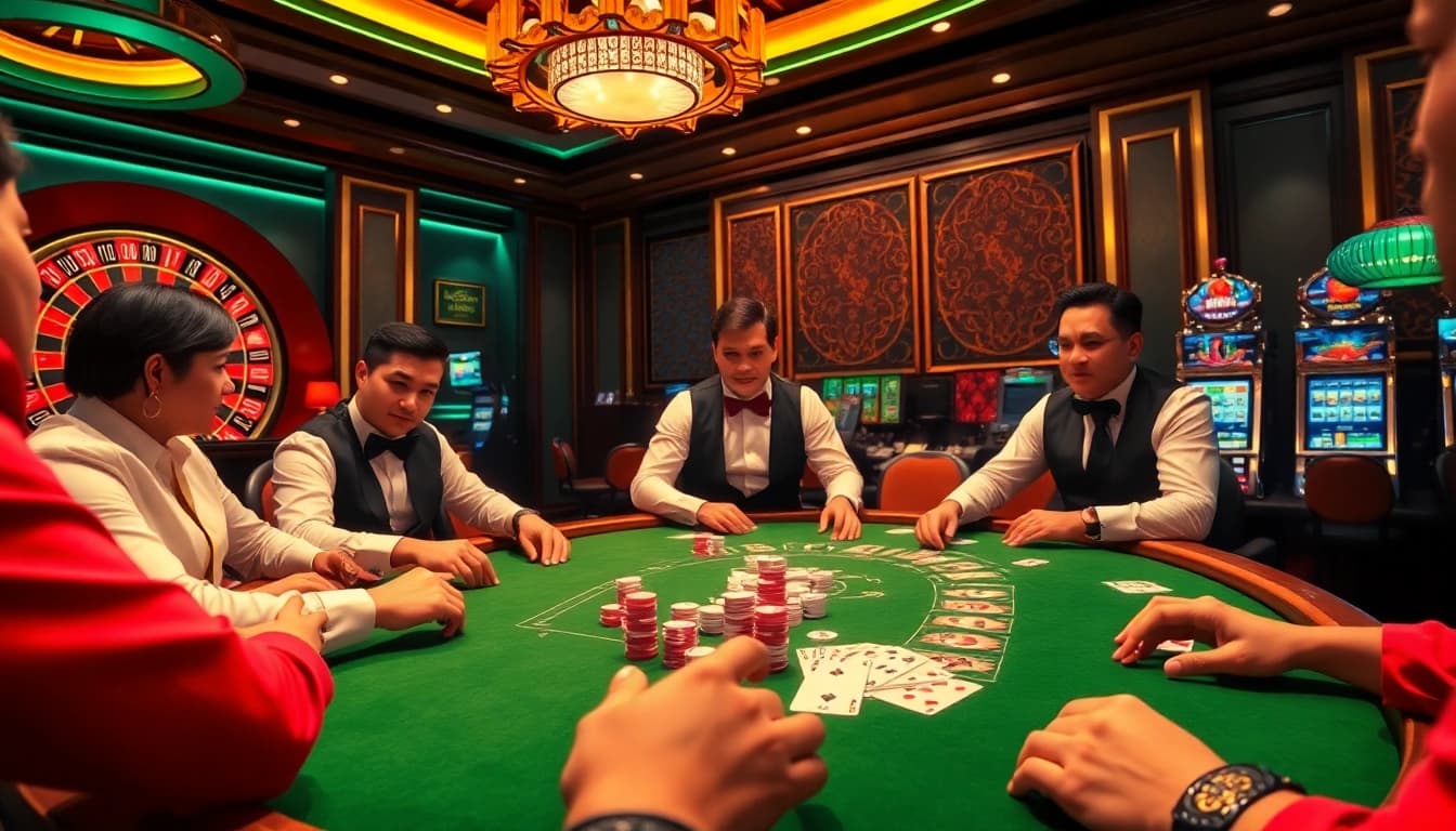Experience thrilling poker action at GG88, where elite gaming meets excitement and elegance.
