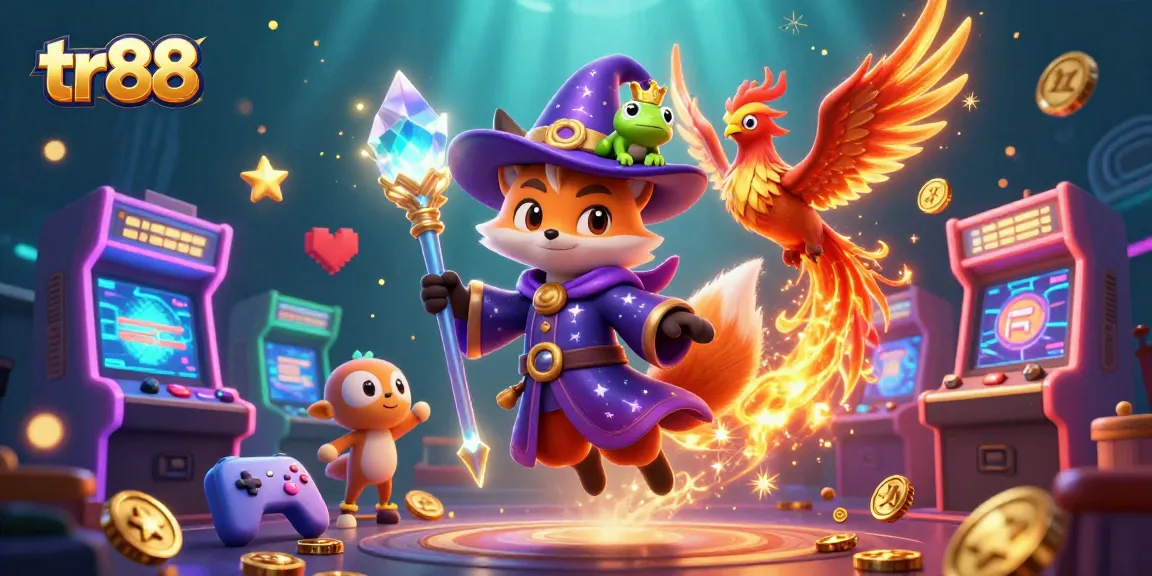 Experience the thrill of winning at tr88 with magical creatures in an engaging casino atmosphere.