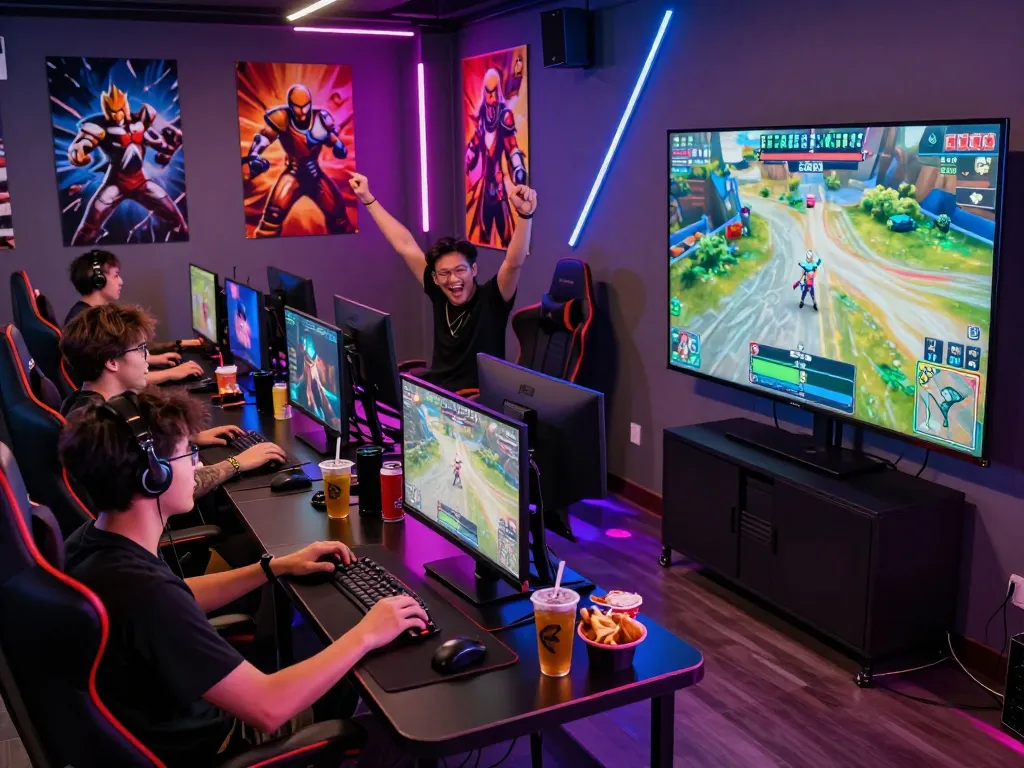 Engaged players enjoying rich gaming experience at Rikvip lounge.