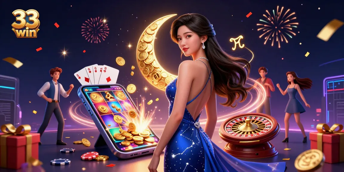 Experience gaming excitement with the elegant atmosphere of 33 win casino slots and games.