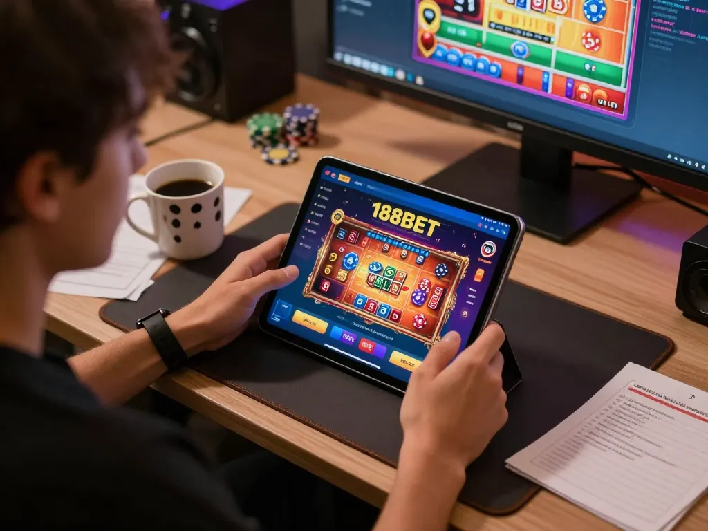 Using the link vao 188bet to engage in exciting online casino games with vibrant graphics and strategy notes
