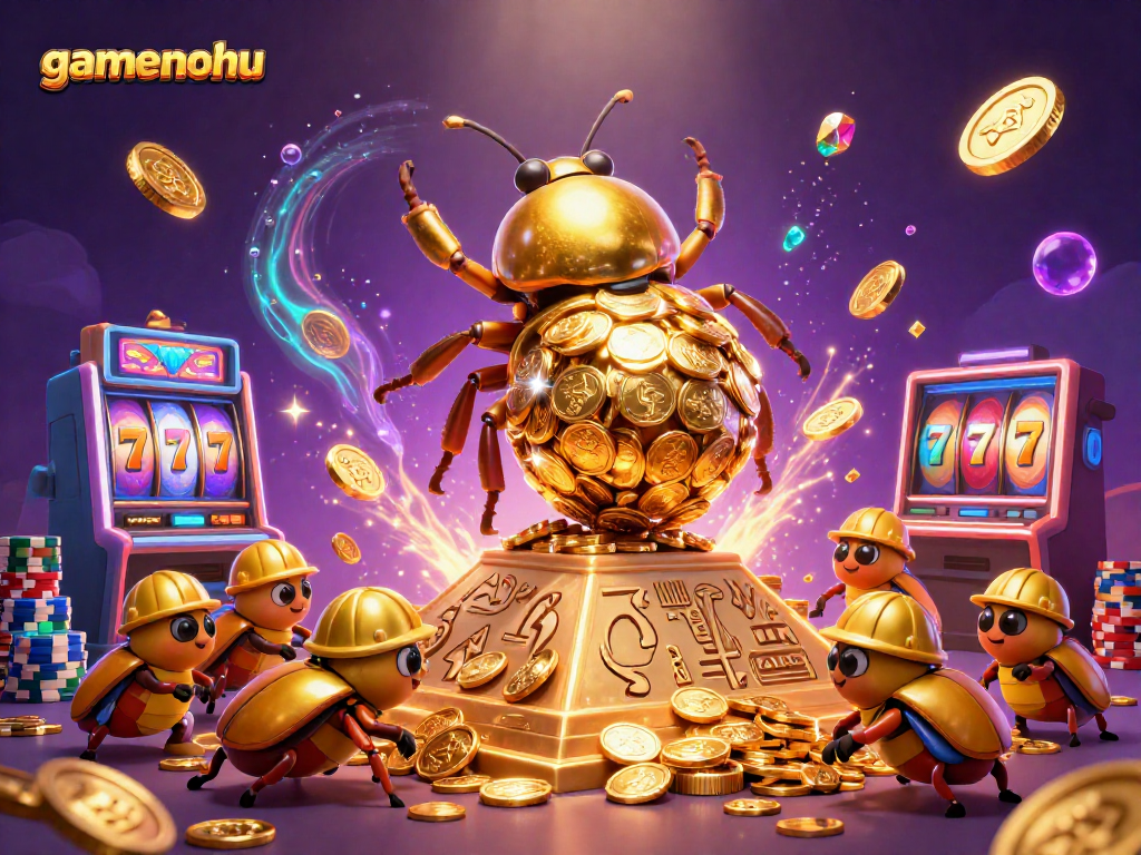 Experience thrilling slots at gamenohu with vibrant visuals and captivating casino elements.