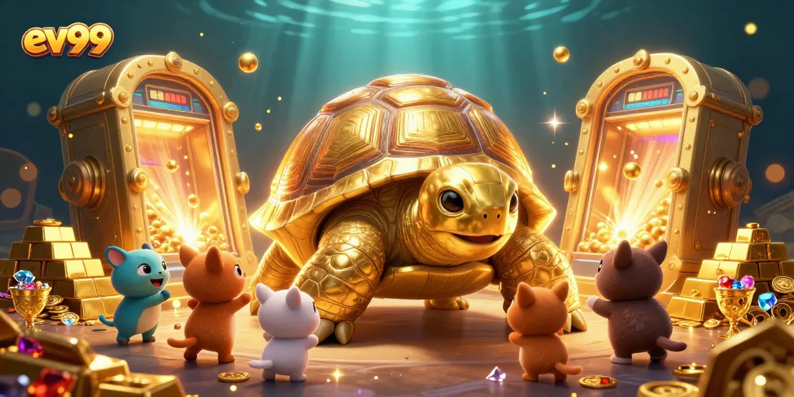 Experience thrilling gameplay at ev99 with vibrant colorful casino elements and enchanting characters.