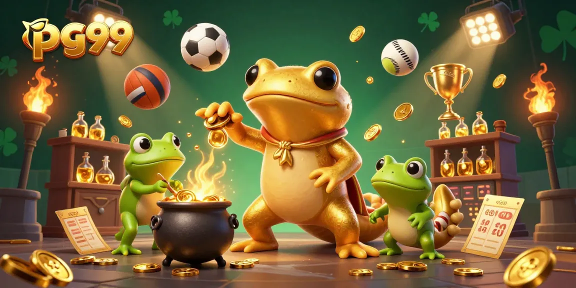Join the excitement at pg99 with dynamic sports action and magical fortune in a vibrant gaming scene.