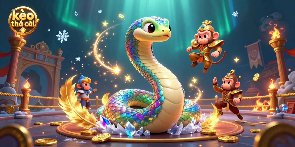 Experience thrilling sports betting with kèo nhà cái; join a 3D carnival of vibrant characters and dynamic elements!
