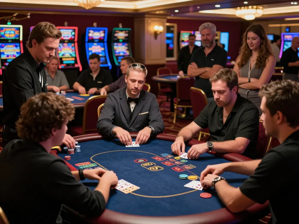 Play high-stakes poker at the go8 casino floor, where excitement meets luxury gambling.