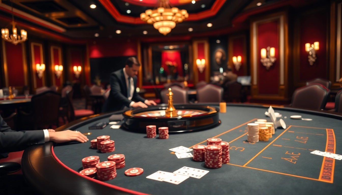 Experience thrilling gameplay at https://xin88ac.it.com/ with professional poker and roulette in a luxurious casino setting.
