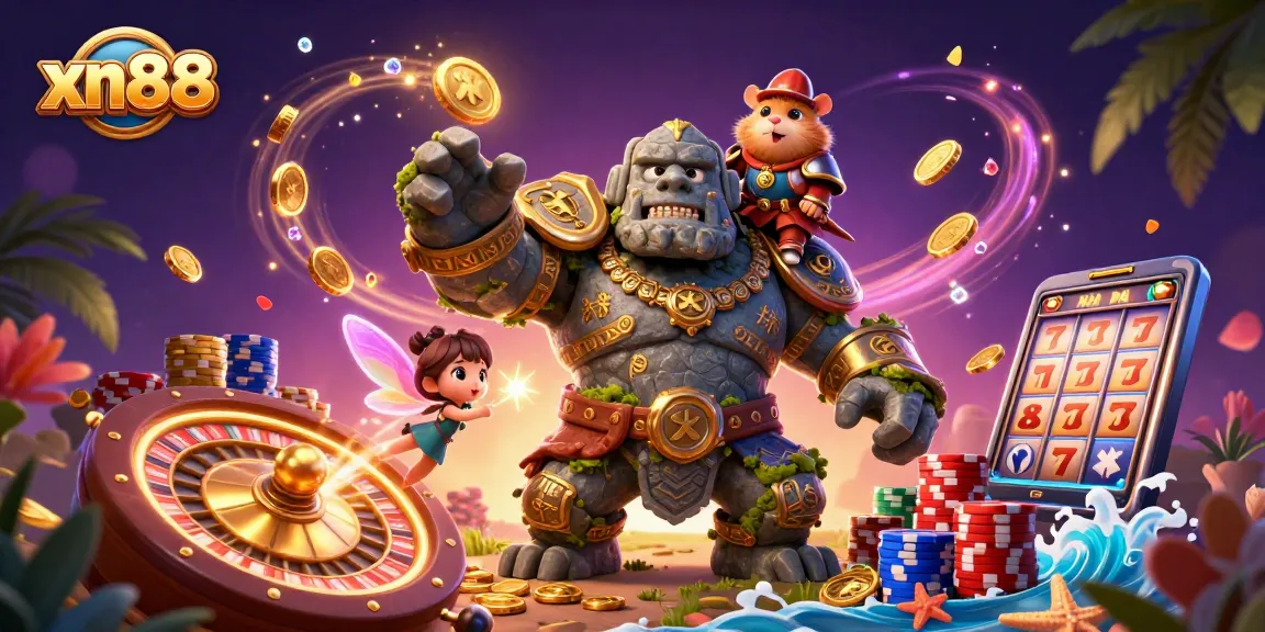 Enjoy thrilling moments with xn88 as a golem guardian come alive alongside magical characters.