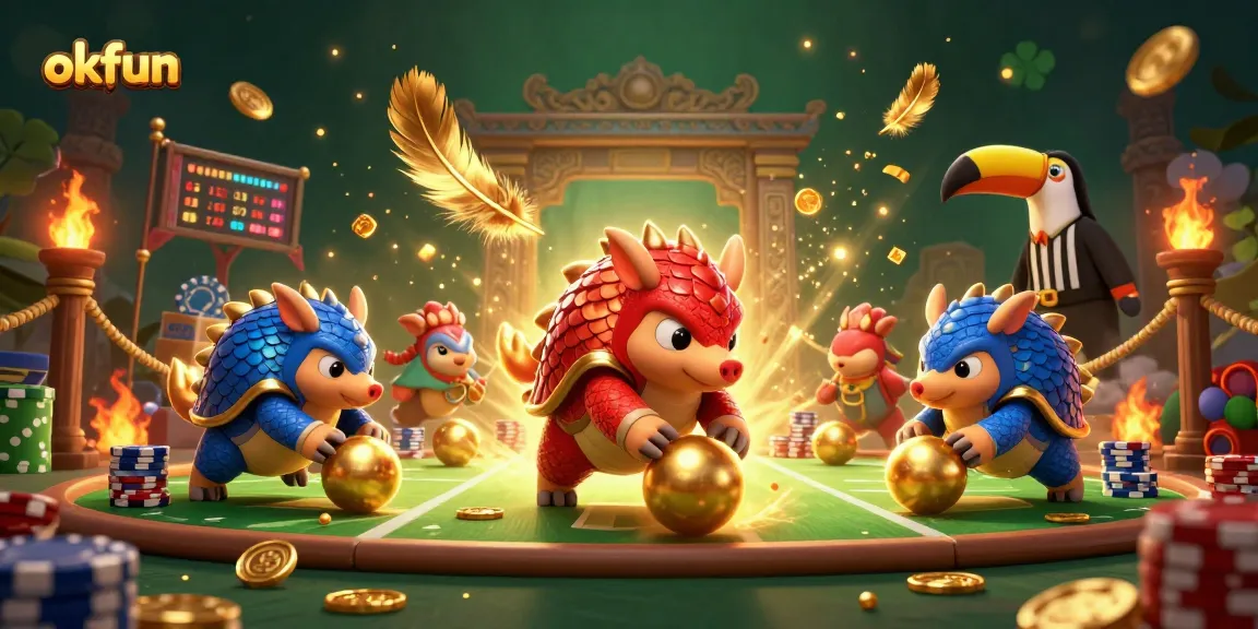 Engage in thrilling adventures at okfun with exciting gaming competitions featuring playful pangolins.