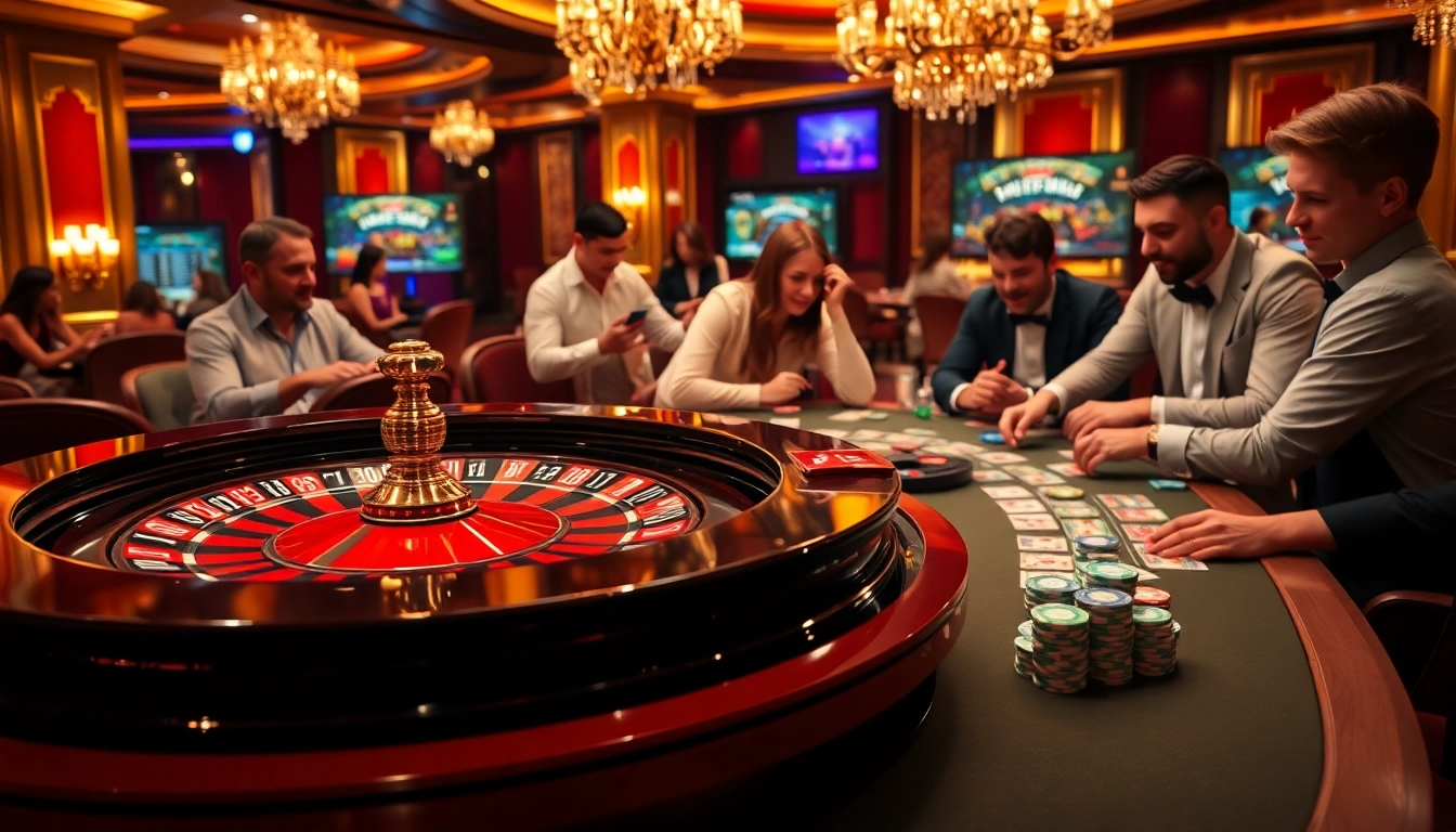 Winning at 88aa casino with vibrant poker chips and a thrilling roulette wheel.