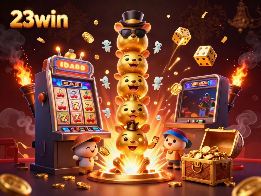 Experience the excitement of 23win's casino with vibrant slot games, jackpots, and immersive gameplay.