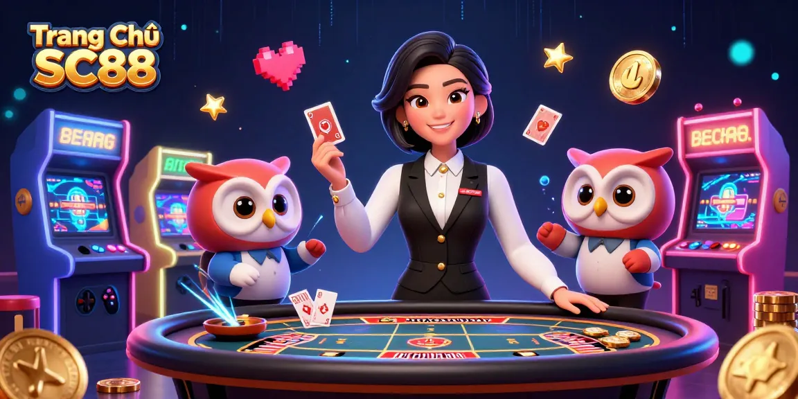 Experience the thrill at Trang Chủ SC88 with 3D casino games and charming dealers.