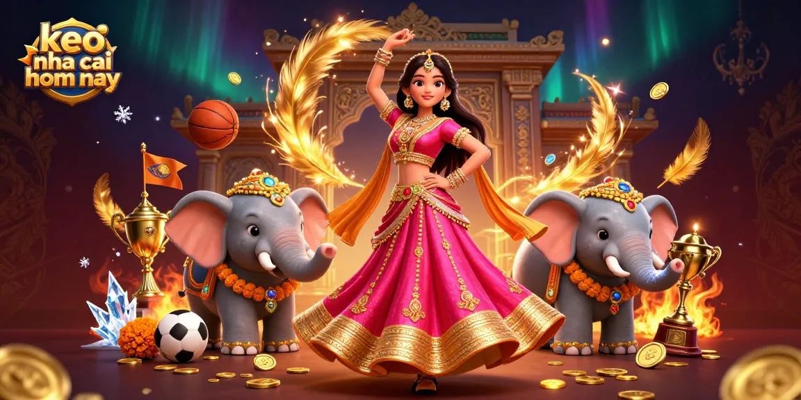 Engage with keo nha cai hom nay in a dynamic sports betting scene featuring festive elements and exciting visuals.
