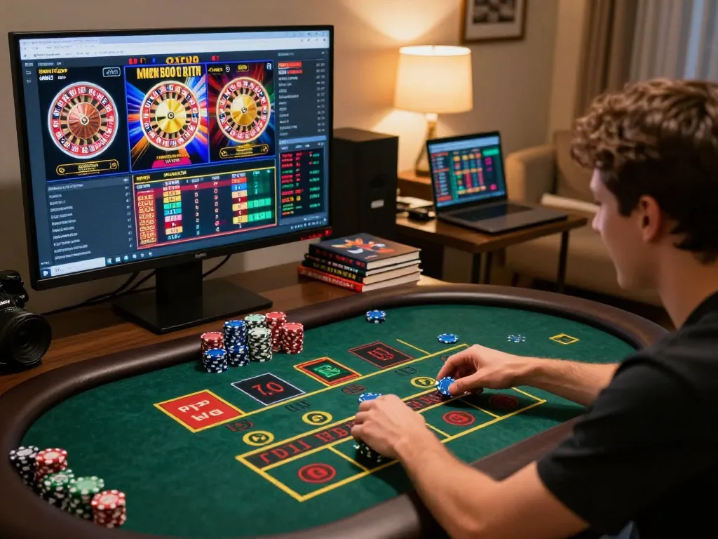 Experience thrilling gameplay on okfun com with players engaged in exciting online casino activities.