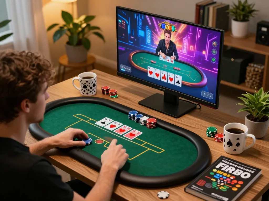 Players engaging in an exciting online poker game on https://fc88.zone, showcasing strategy and concentration.