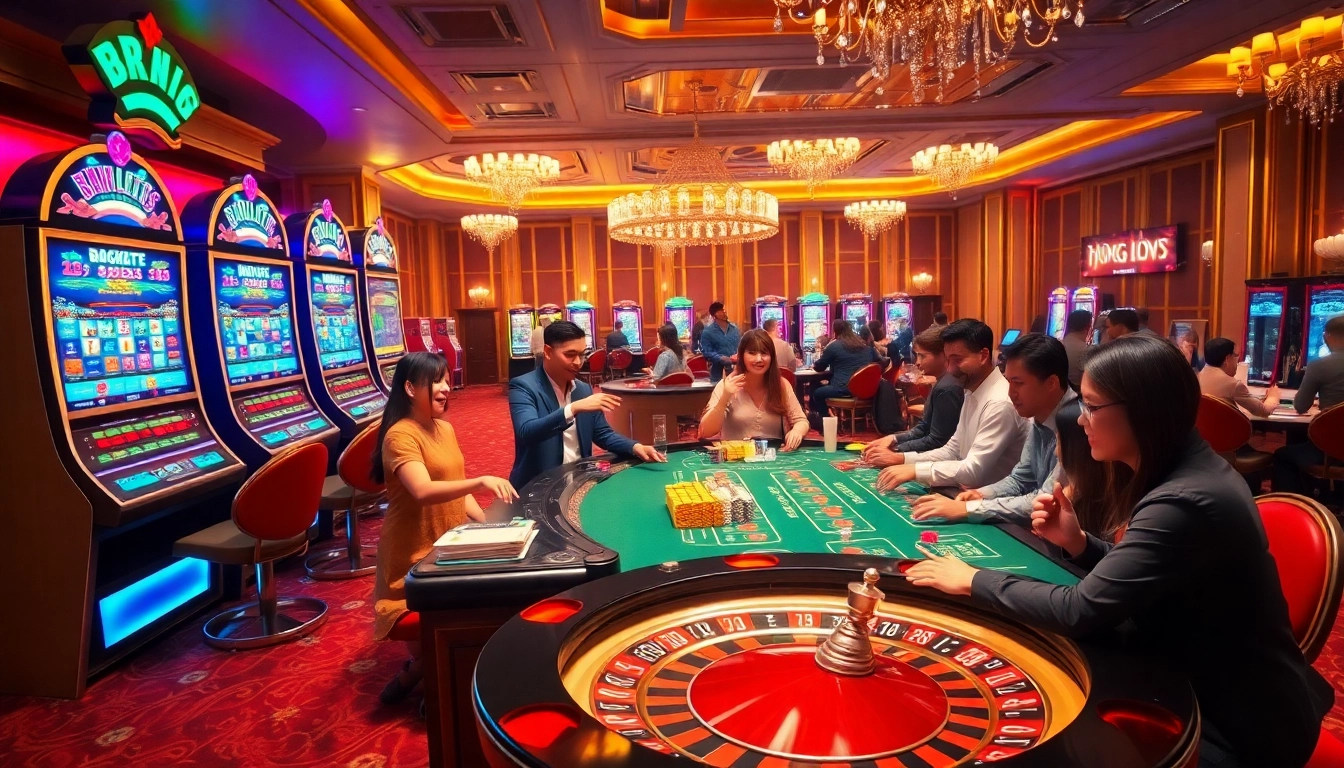 Experience thrilling wins at https://nohudoithuong.life/ with vibrant slot machines and dynamic table games in an elegant casino setting.