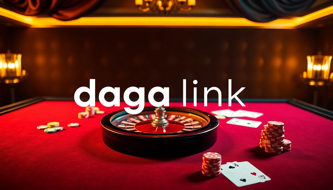 Players engaging with the daga link interface, immersed in high-stakes casino action.