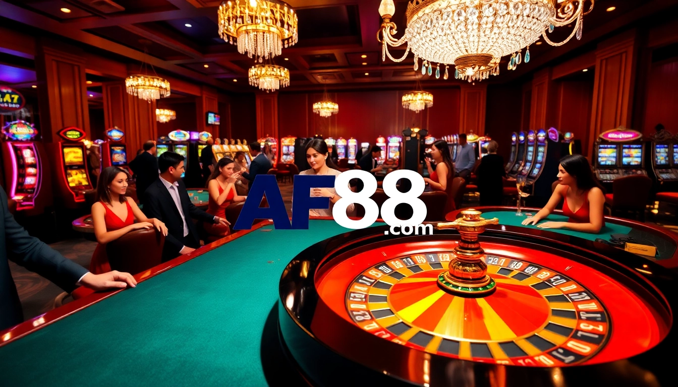 Engage in thrilling games at AF88 com with a vibrant casino atmosphere and dynamic gambling action.