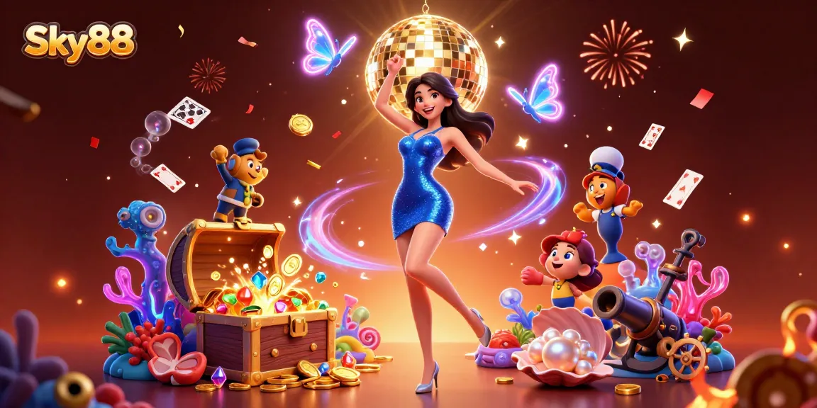Experience thrilling gaming adventures at Sky88 with vibrant casino action and dynamic visuals.