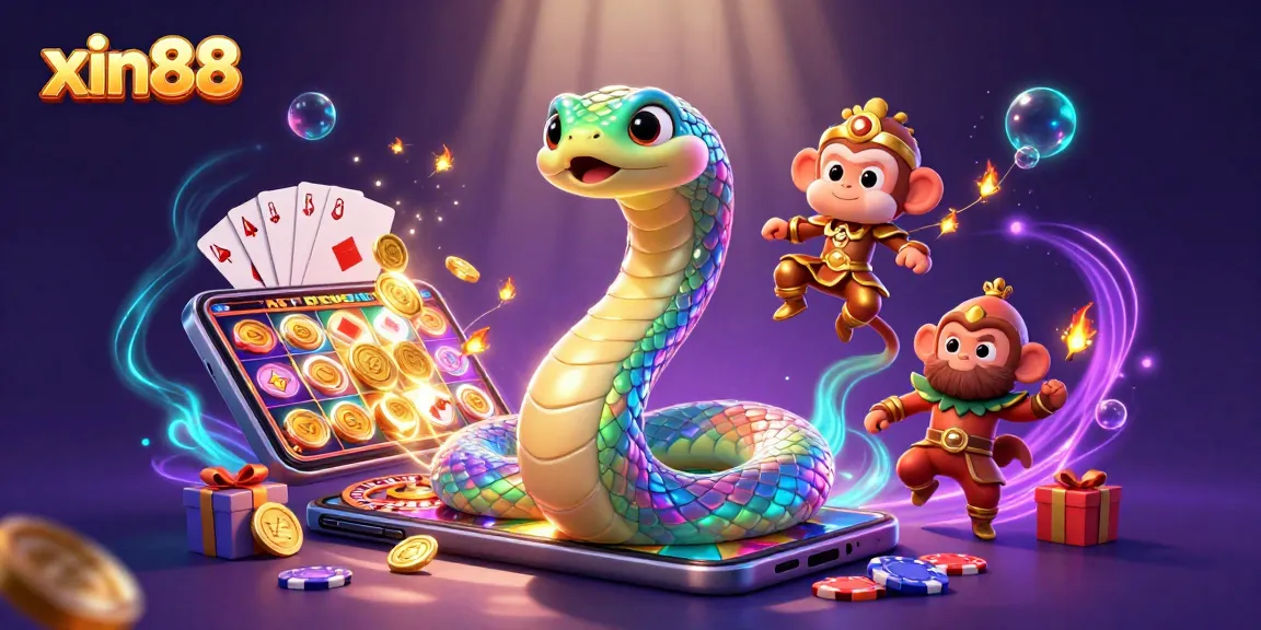 Spin the reels at xin88 and watch vibrant games erupt with golden coins and colorful lights.