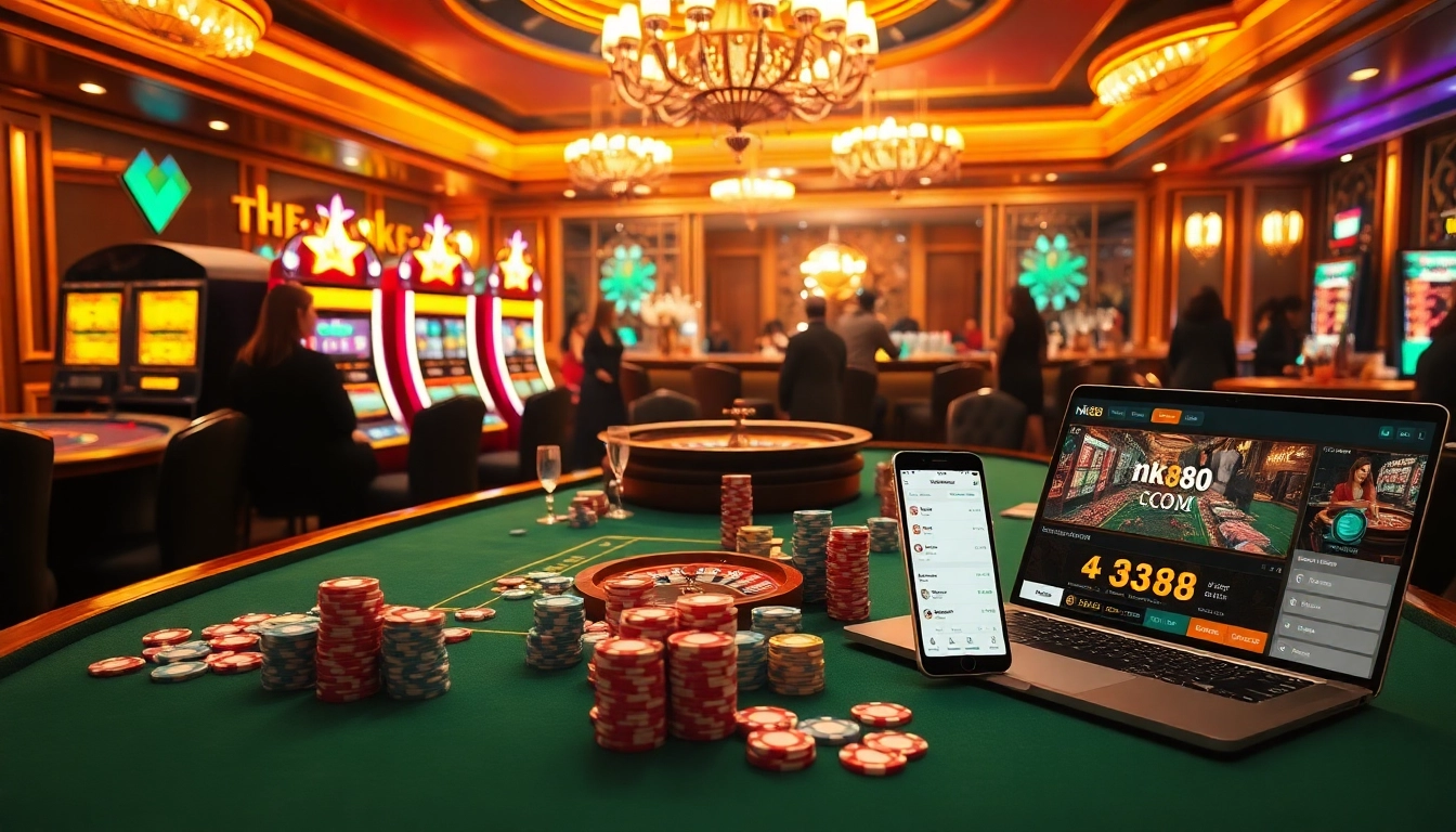 Experience the excitement of nk88 com with vibrant casino games, poker tables, and live betting options.