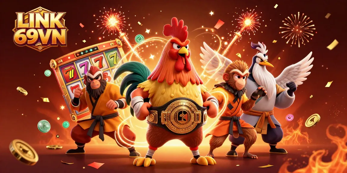 Engage with LINK 69VN's thrilling slot games featuring dynamic elements and vibrant characters.