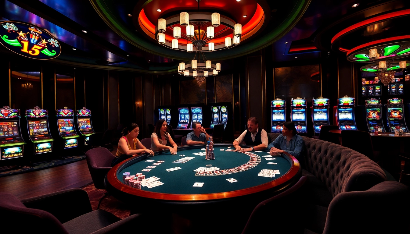 Kèo nhà cái 5 betting action at a luxurious casino table with vibrant chips and exciting atmosphere.