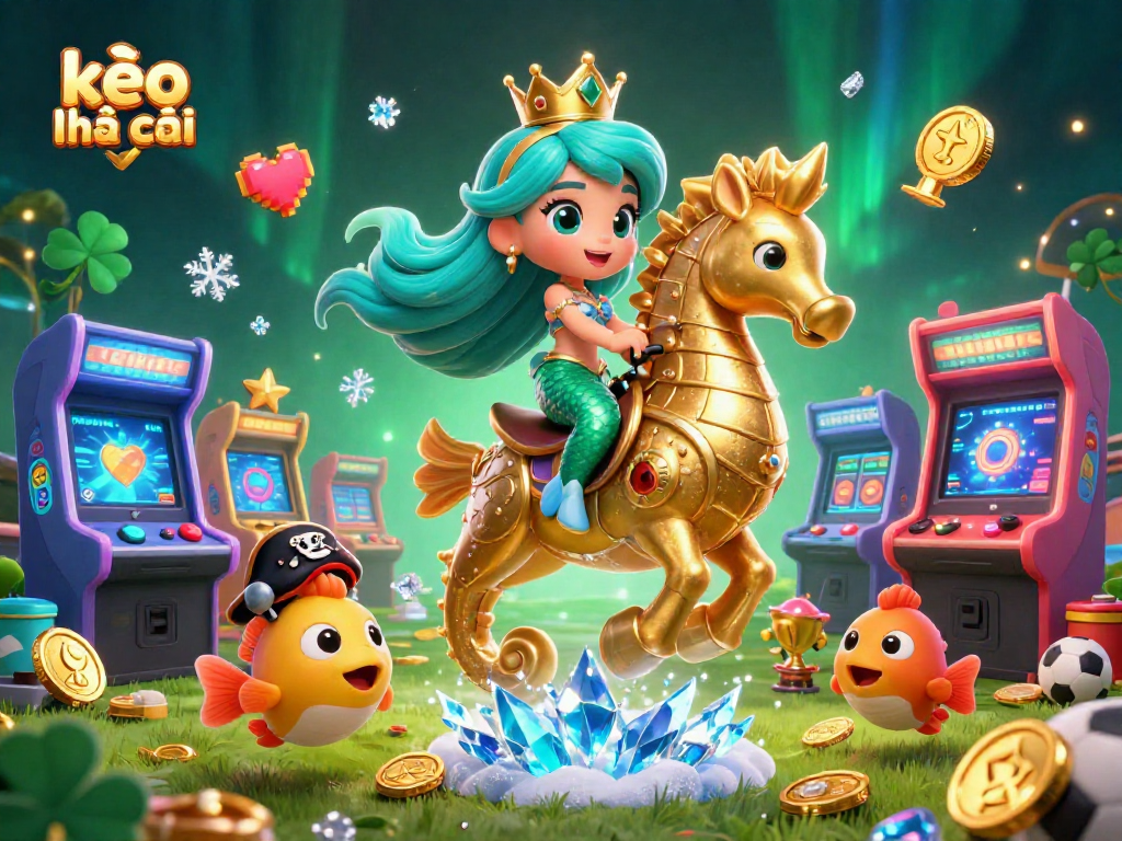 Experience kèo nhà cái action in a vibrant 3D sports betting scene with interactive game elements.