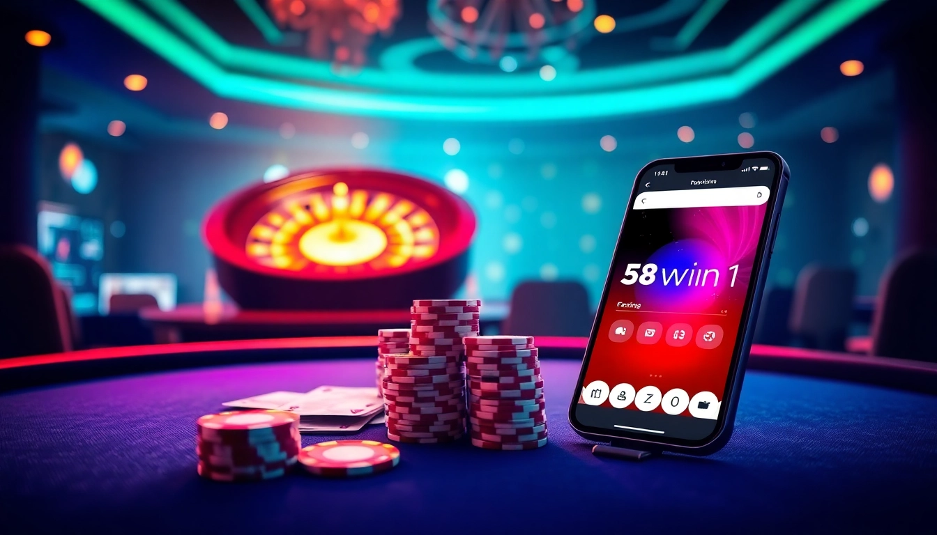 Experience 58win1 with vibrant casino games and engaging online interfaces.