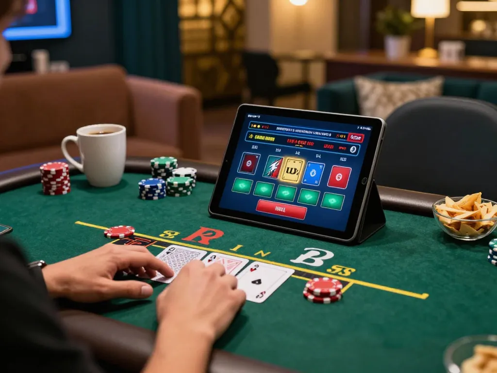 Engaging in live dealer blackjack on 79king-vn, showcasing strategy and enjoyment in online gaming.