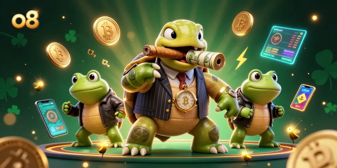 Engage with o8's thrilling virtual casino, featuring charismatic characters and vibrant game elements.