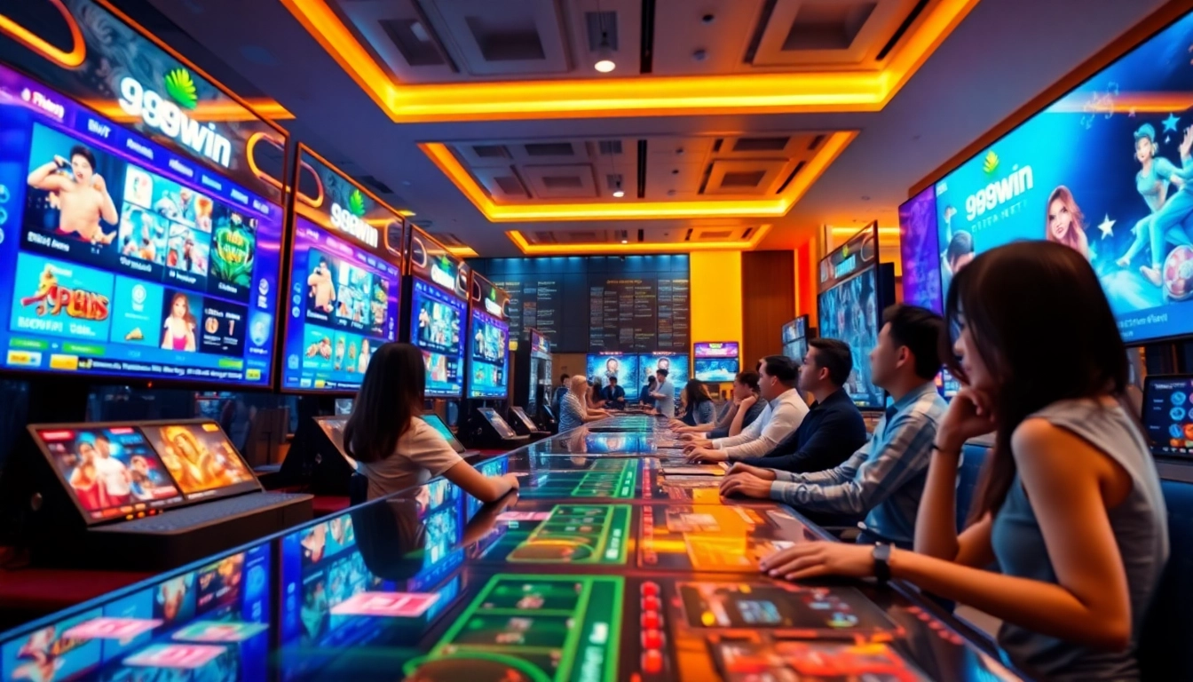 Experience the excitement of online gaming at 98win trang chu, where vibrant interfaces meet thrilling gameplay.