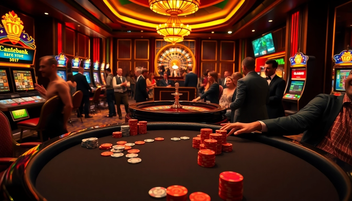 Experience vaoluoitv live as players enjoy a thrilling casino atmosphere with poker and roulette.