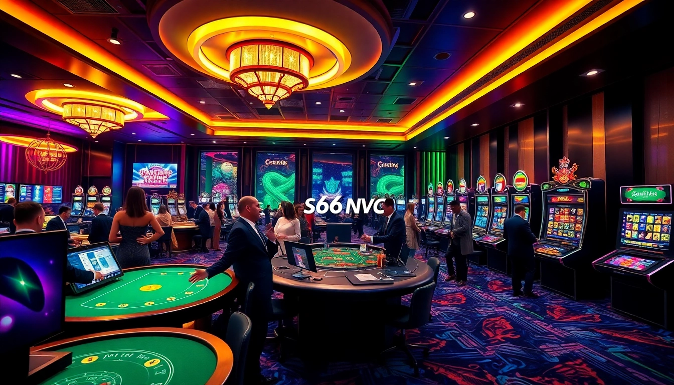 Experience the thrilling online gambling environment at s666.nyc, featuring Baccarat, Poker, and vibrant Slot machines.