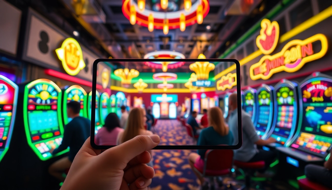 Luck8win.live online casino interface showcasing engaging games in a vibrant digital environment.