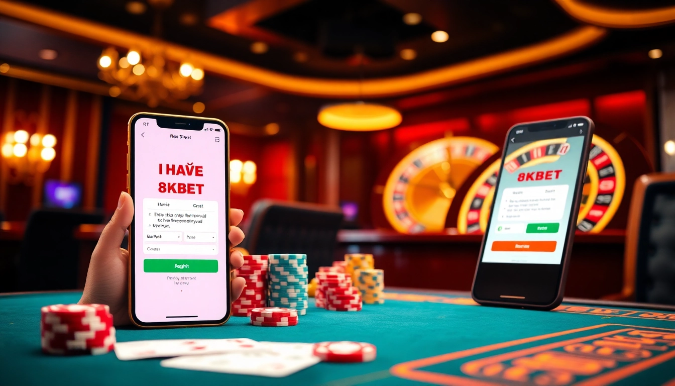 Register for 8KBET and explore thrilling casino games and opportunities.