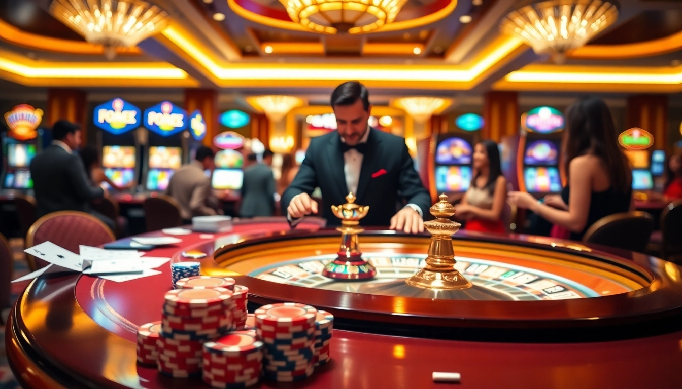 Experience the excitement of gambling at 88ii88.com with vibrant casino elements.