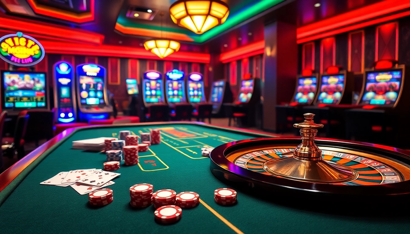 Experience the thrill of gambling at trang chủ 789win with immersive casino tables and vibrant slot machines.